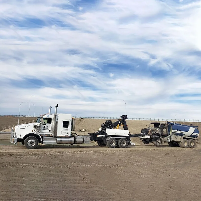 New condition metro wehbe heavy duty 35 ton wrecker tow truck