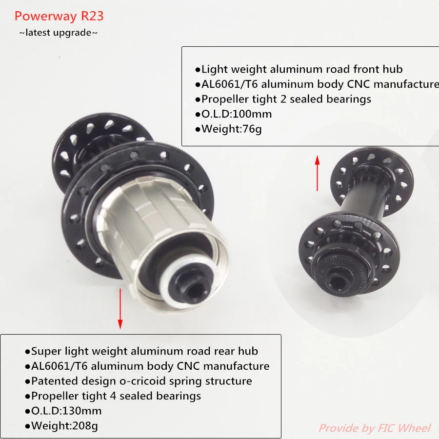 SoarRocs Powerway R23 супер легкая 285g J-образная ступица для дорожного велосипеда 18/21/20/24 отверстий черная подшипниковая колесная пара дорожная V-образная