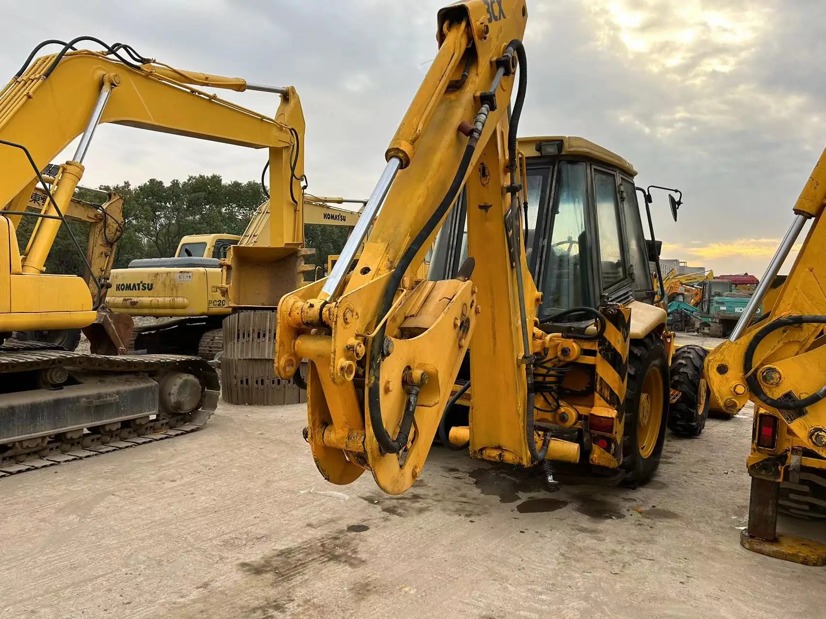 Original Import Excavator backhoe loader JCB 3cx 4cx Used Jcb Backhoe Loader For Sale