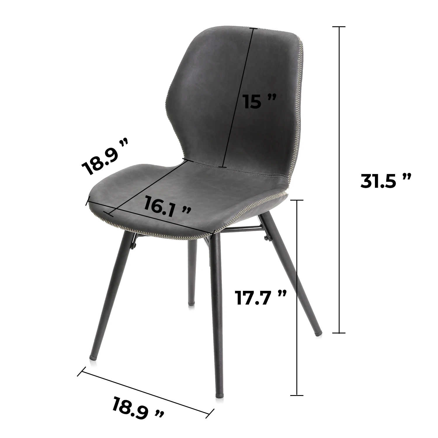 
Popular factory price Blue Velvet Black Painting Leg Dining Chair Modern Chair 