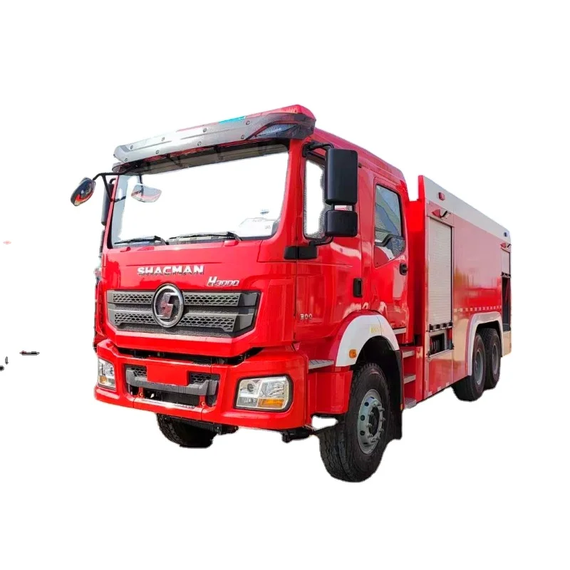 Shaanxi Automobile Large Water Tank Fire Truck for Campus Street Community Property Patrol and Rescue