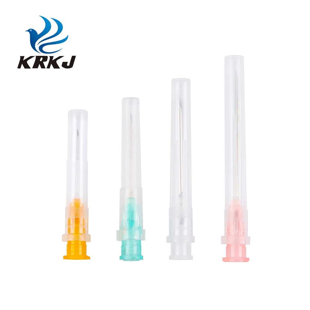 KD408 bulk wholesale disposable vet sheep syringe injection needle 21g for animals