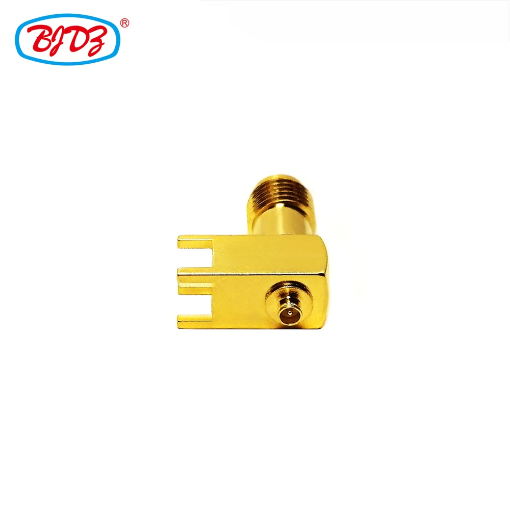 RF Convertor Adapter SMA Female right angle 90 degree to IPEX Male for PCB terminal mount Connector Radio GPS Antenna Base