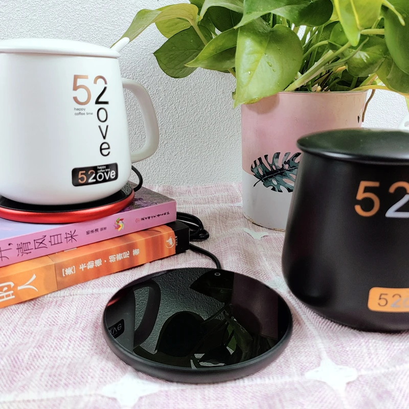 2021 Excellent Quality Cup Warmer Heater Cup Warmer Electric mug warmer adjustable temperature coffee mug warmer set