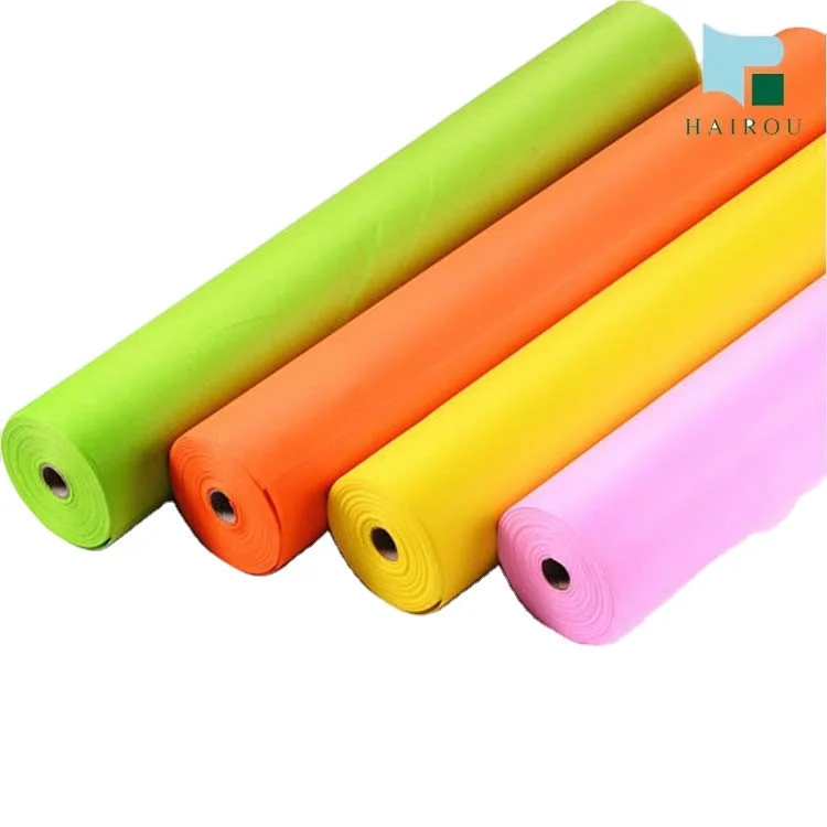 Китайская Нетканая подарочная оберточная упаковка для цветов, рулон бумаги