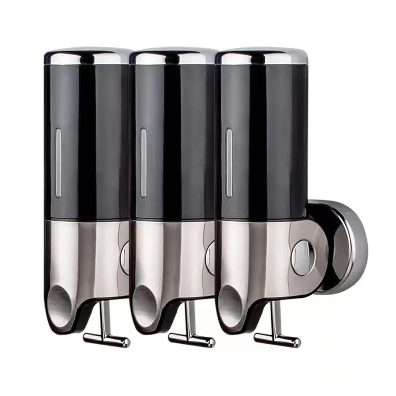Factory Wholesale Triple 500ML Soap Dispenser Bathroom Soap Dispenser  Wallmount Soap Dispensers