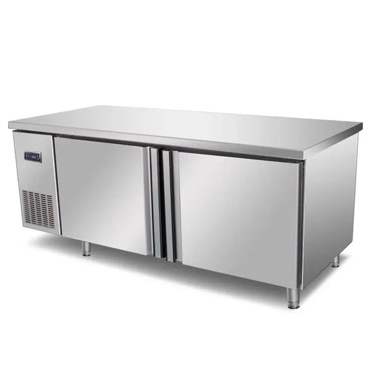 Conventional Straight-cold Stainless Steel Undercounter Chiller Under-counter Refrigerator