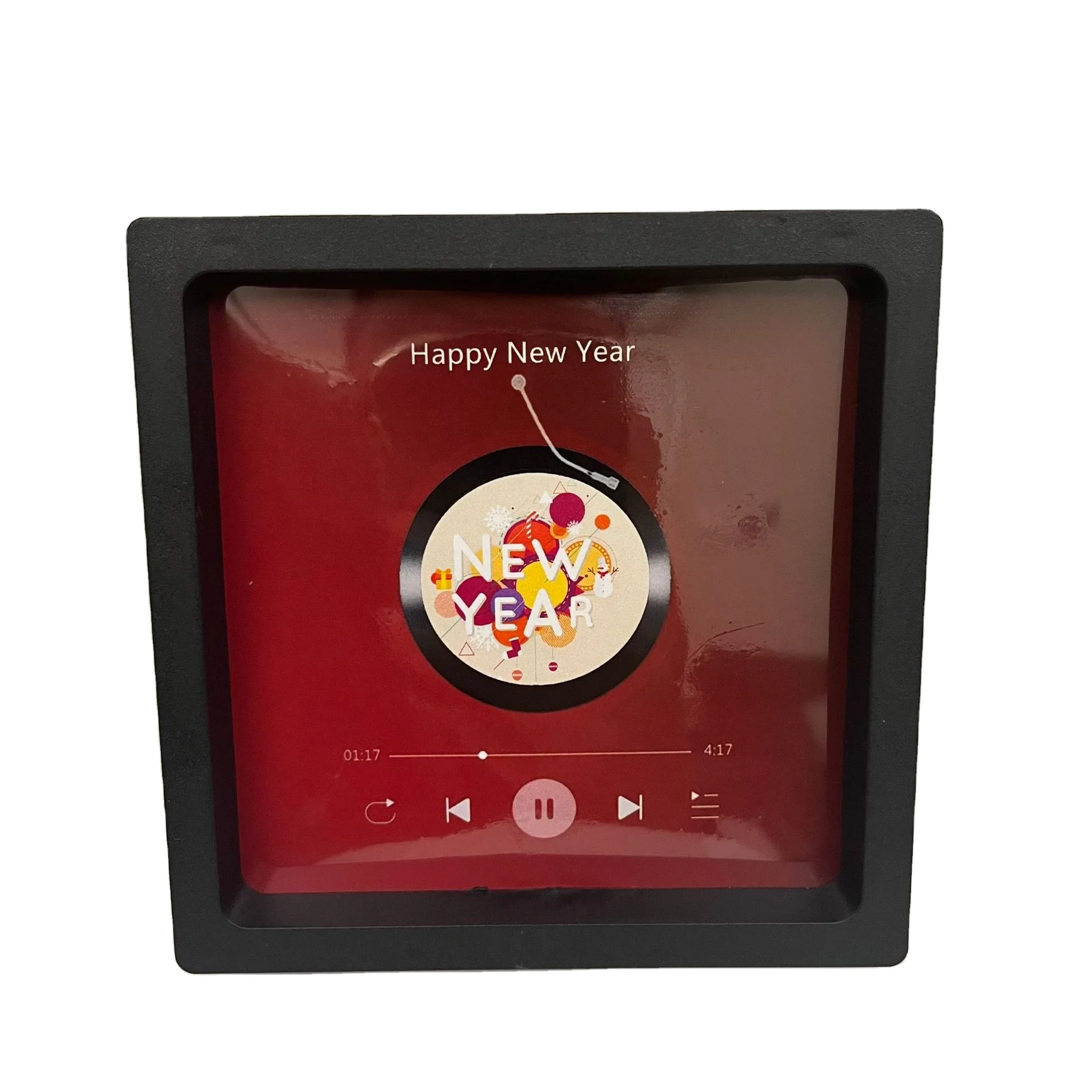 Hannuo Factory Supplier Custom Good Quality Acrylic Square Fridge Stickers Music Magnet for Decoration Gifts