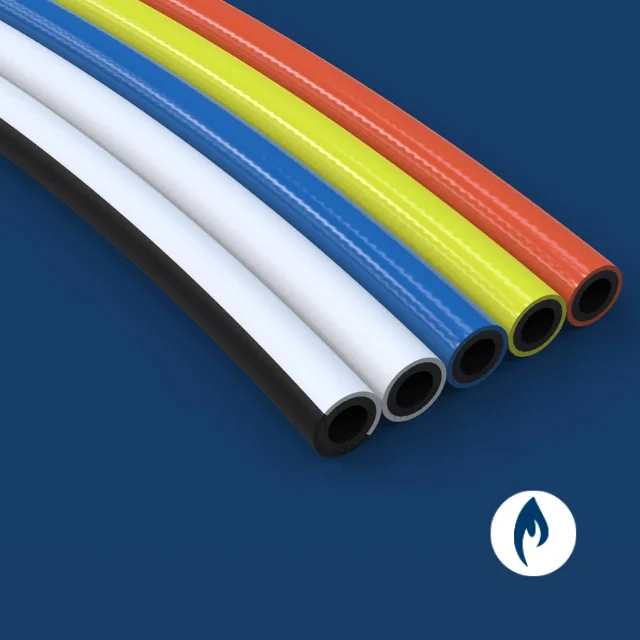 High End Price Italian Quality Mixed Color Low Pressure Plastic Hoses For Medical Gases For Export