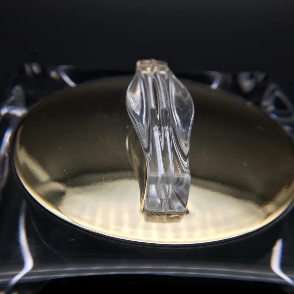 empty 30g 50g black color square luxury acrylic cream jar