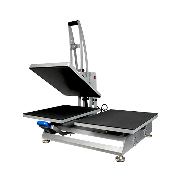 Auto open dual work station 40x50cm heatpress tshirt printing machine 16x20 heat press machine
