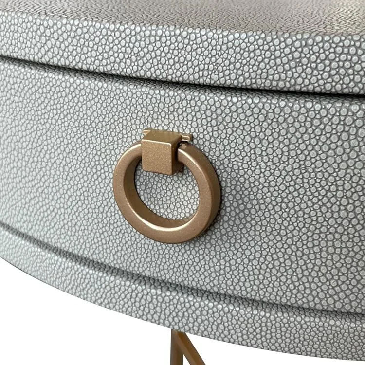 Luxury Shagreen Skin Embossed Matt PVC Faux Leather For Making Handbag Shoes Furniture Upholstery