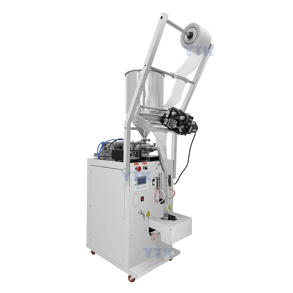 YASON YTK-GP125B Honey Piston Cosmetic Cream Liquid Paste Filling Sealing Machine Custom Paper Bag For Pasta Packaging Machine