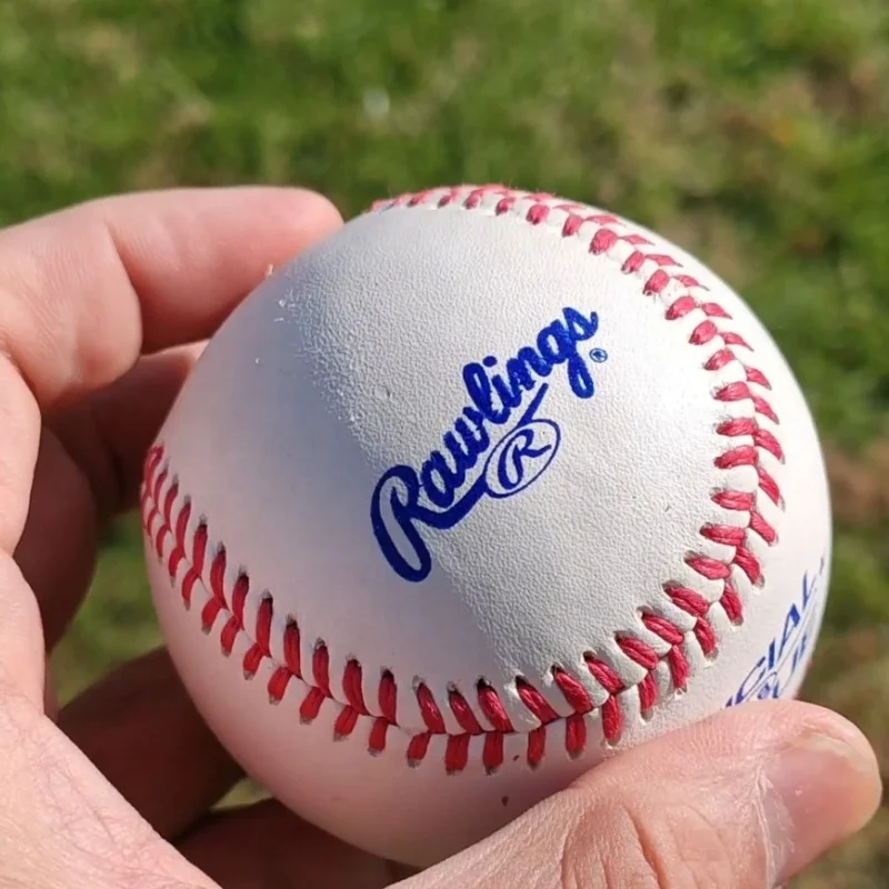 9 inch 5oz genuine cowhide leather baseball for major league used baseball, bulk baseballs