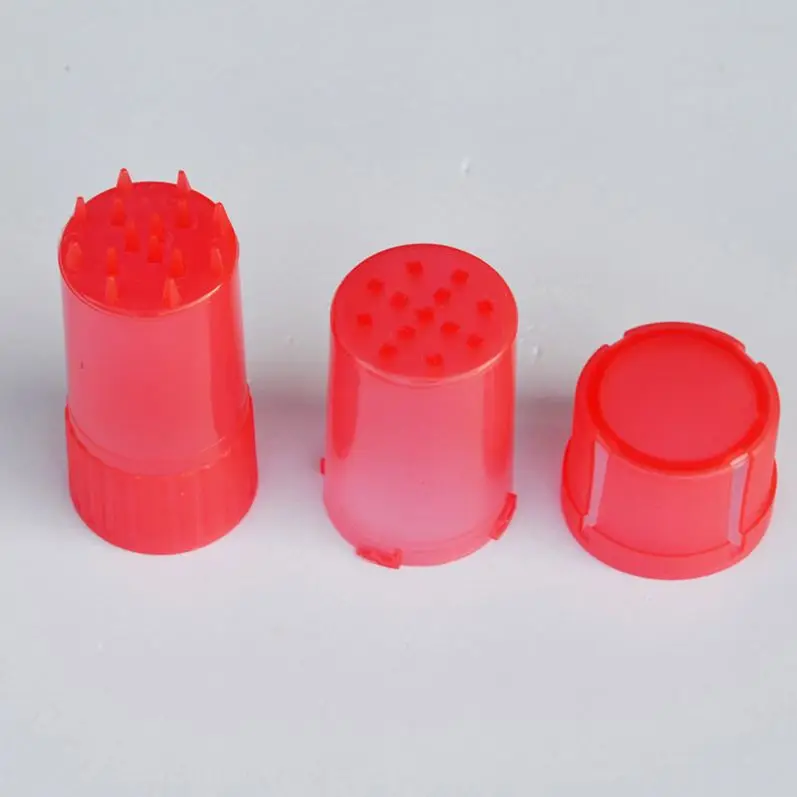 K1149 Mixed Color 2 in 1 Multi-function Tobacco Plastic Herb Grinder Tobacco Storage Spice Crusher Hand Muller Grinders