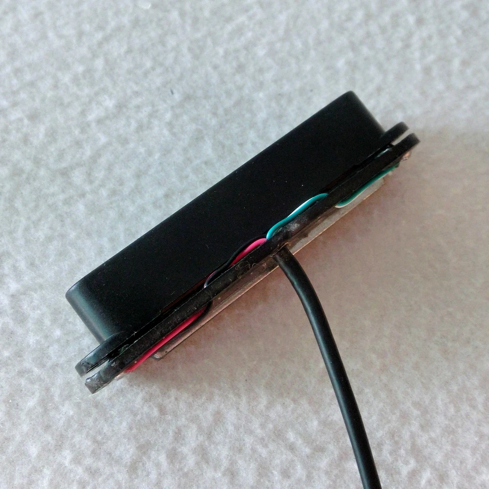 Оптовая продажа; 12 полюс винты высокой мощности двойной катушкой один звукосниматель для гитары с керамический магнит