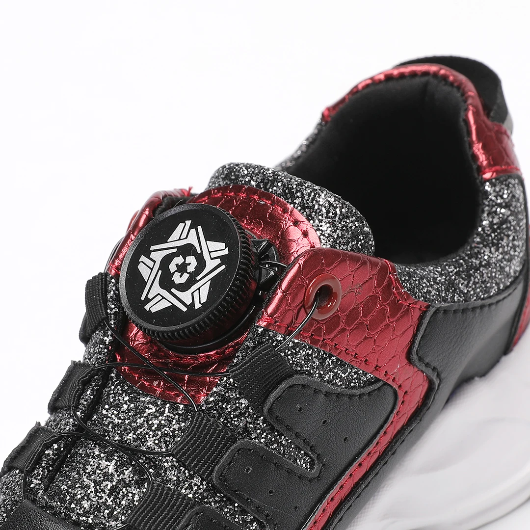 2024 New Arrival Kids Sporty Skate Shoes with court graffik little/big kid dc shoes for Girls rotating button shoes