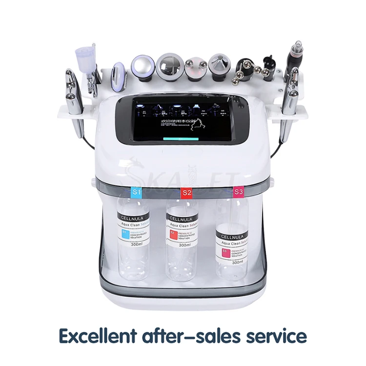 Hydro Microdermabrasion Oxygen Jet Aqua Facials Skin Care Cleaning Hydra Dermabrasion Facial Machine