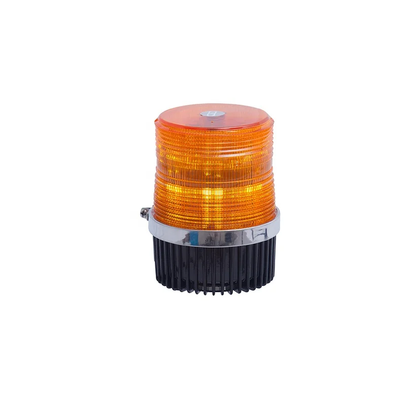 Amber Led Flashing Light Rotating Warning Strobe Beacon for Emergency Vehicle