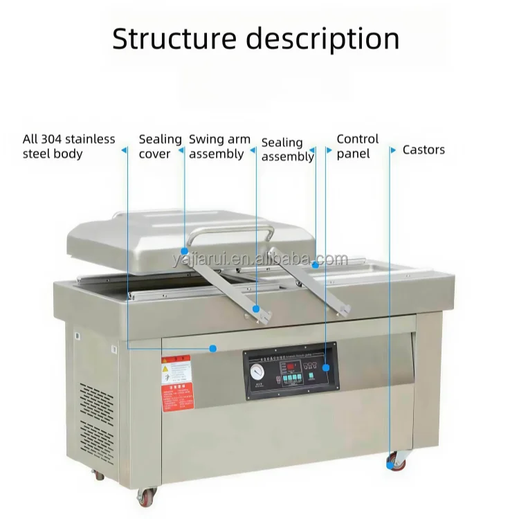 New Rice Automated Mozzarella Cheese Dry Sweet Corn Dried Fruit Food Packing Intelligent Vacuum Sealing And Packing Machine