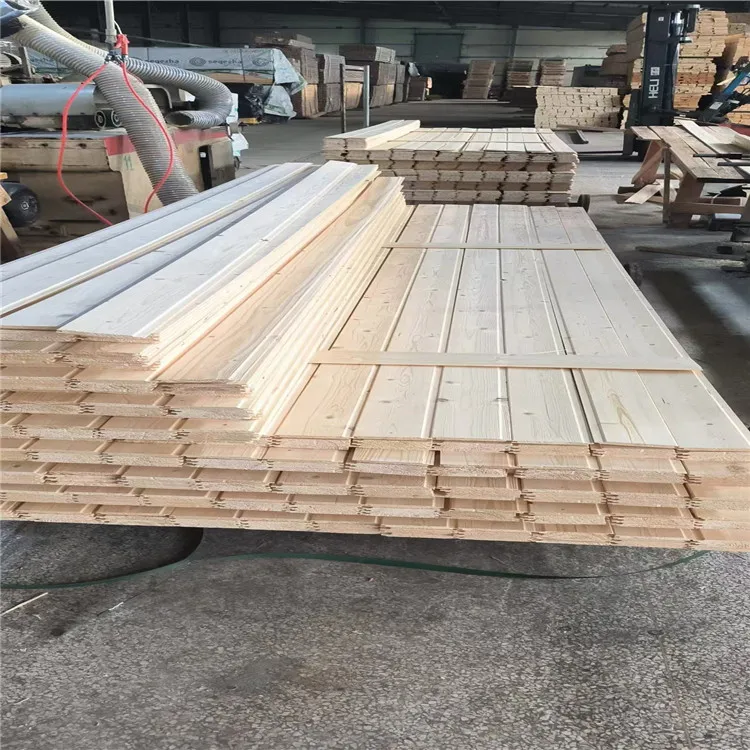 Pine wood Siding Decorative Board 3D Interior Wood Wall Panel for living room interior room