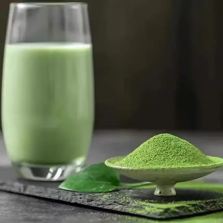 Private label organic greens super foods Matcha tea super greens tea extract powder drink
