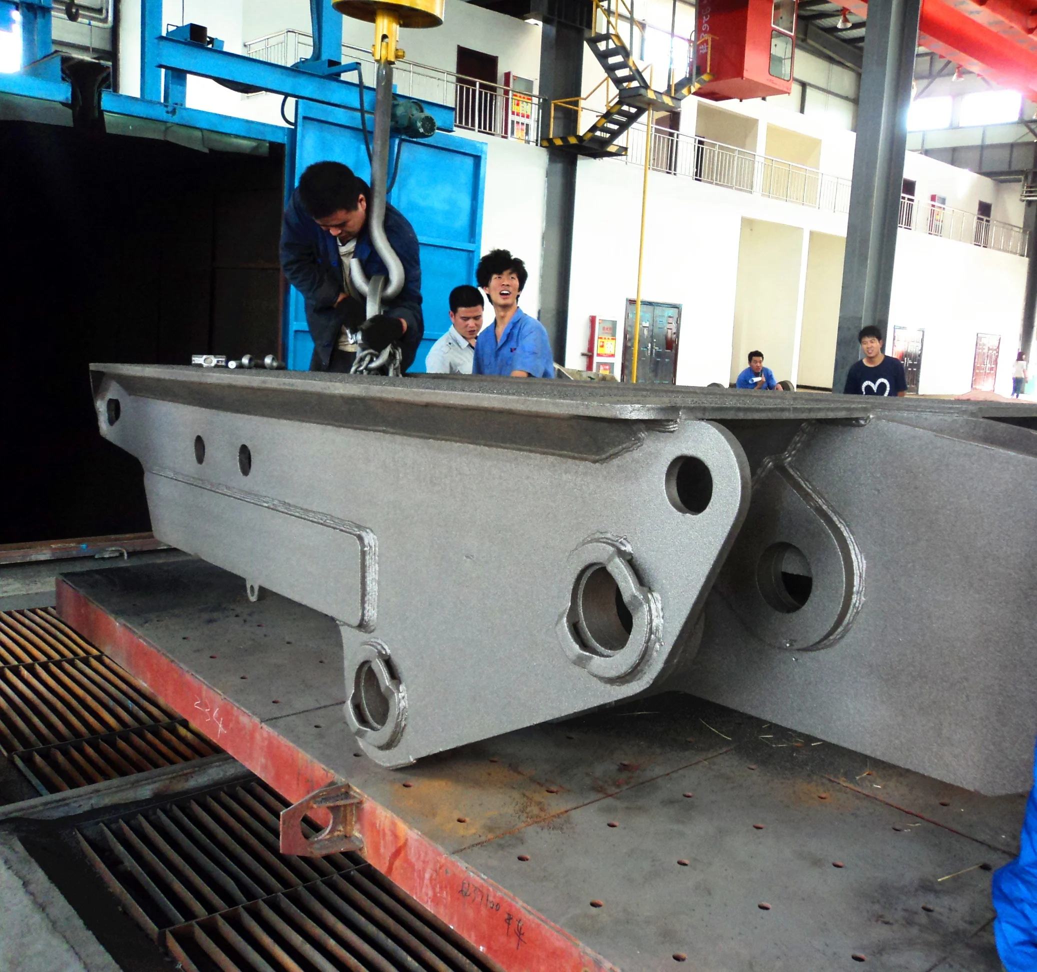 
Hook Type Shot Blasting Machine/Hook Type Shot Blasting Equipment/Q3710 hook blasting cleaning machine 