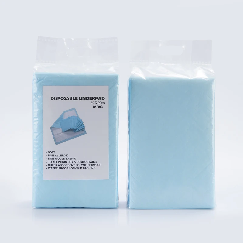 Super Absorbent 45x45cm Disposable PE Underpad for Medical Incontinence Care Disposable under Pads
