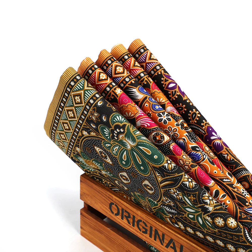 traditional sarong 100% polyester print fabric southeast Asia Indonesia sarong pareo