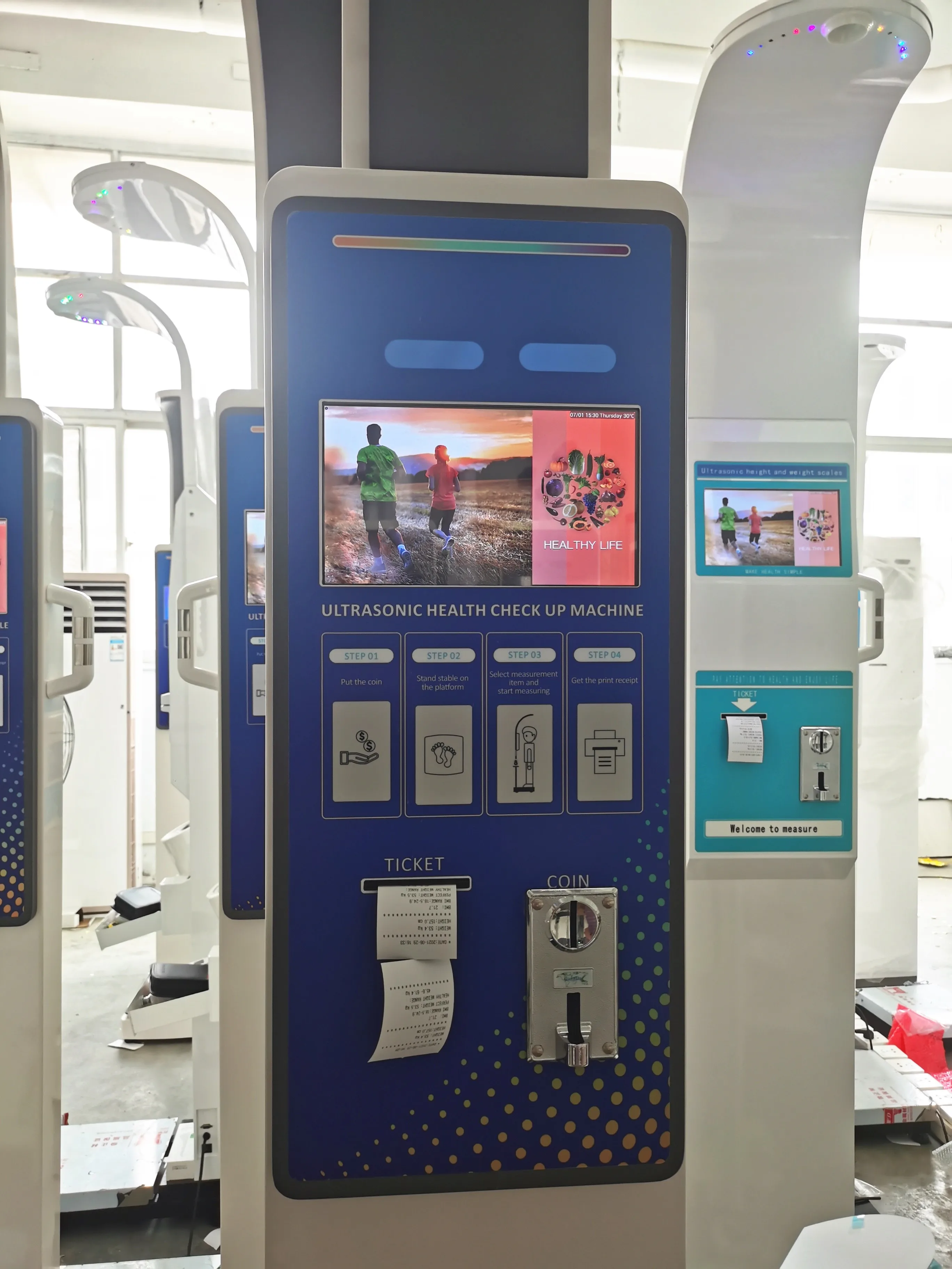coin operated bmi scale weight and height scale bmi calculator
