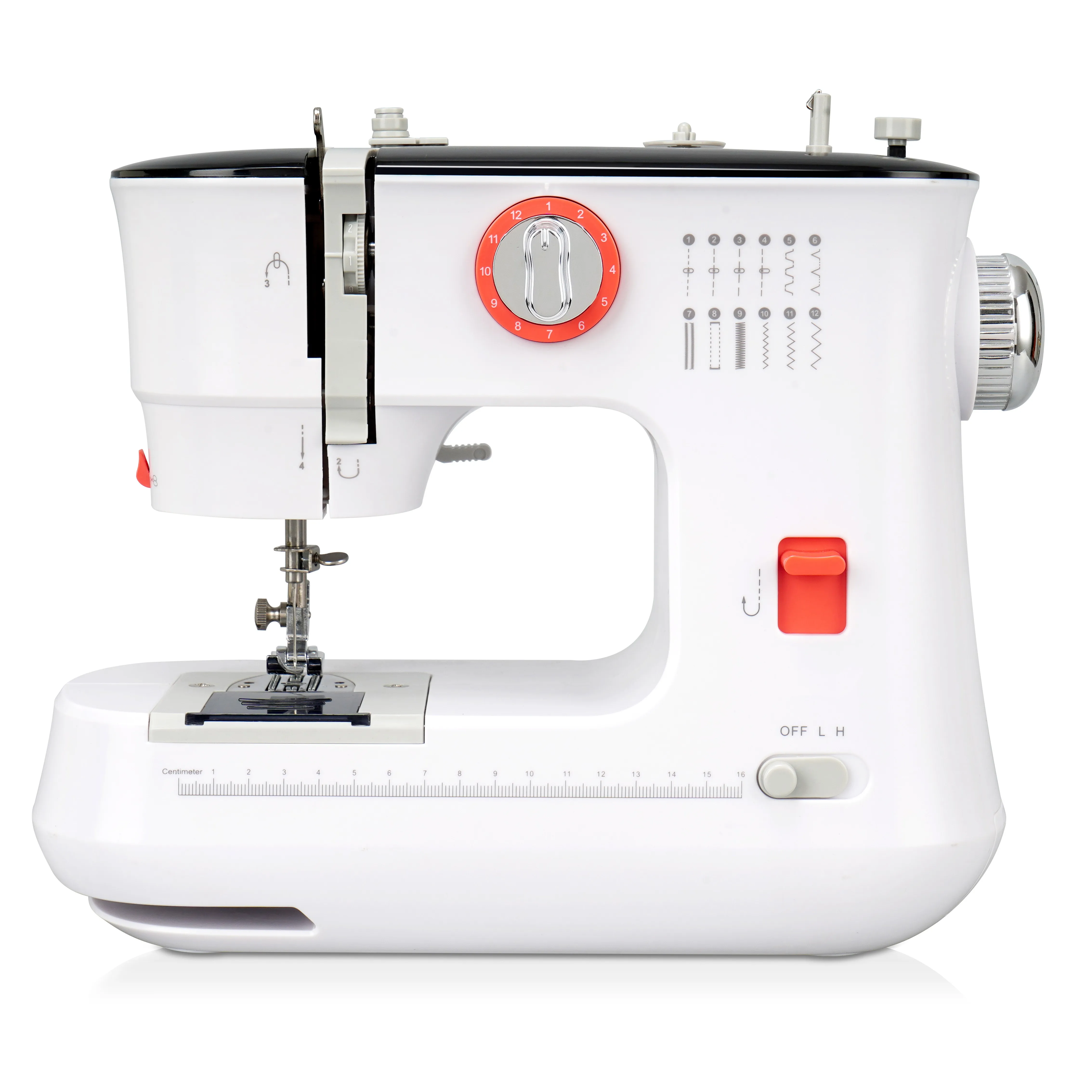 CE CB ROHS VOF home use overlock sewing machine mini mesin jahit Malaysia popular model FHSM-519 mesin jahit otomatis