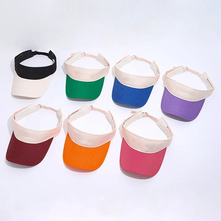 Factory Wholesale Custom Sun visor cap/Sports visor hat for men/Cap visor