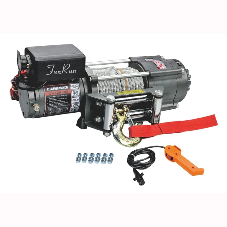 Funrun Winch 12V 4500 lbs for ATV UTV CFMOTO POLARIS HISUN