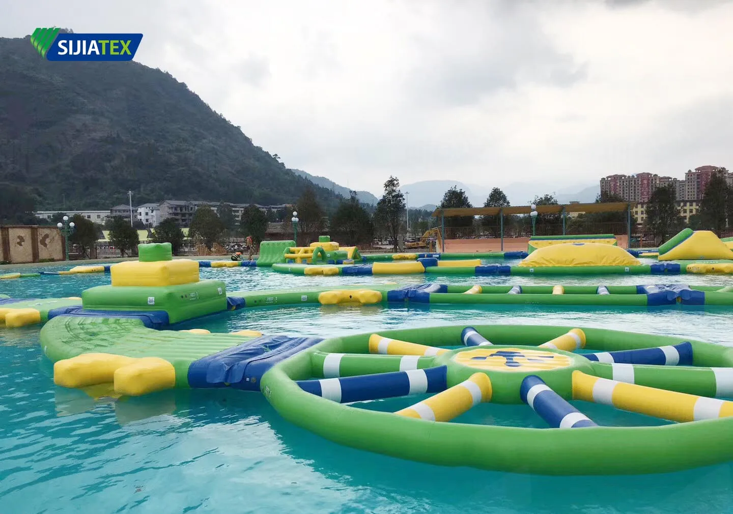 SIJIATEX Panic Buying High abrasion resistance PVC Airtight Materials Tarpaulin Roll for children bumper boat