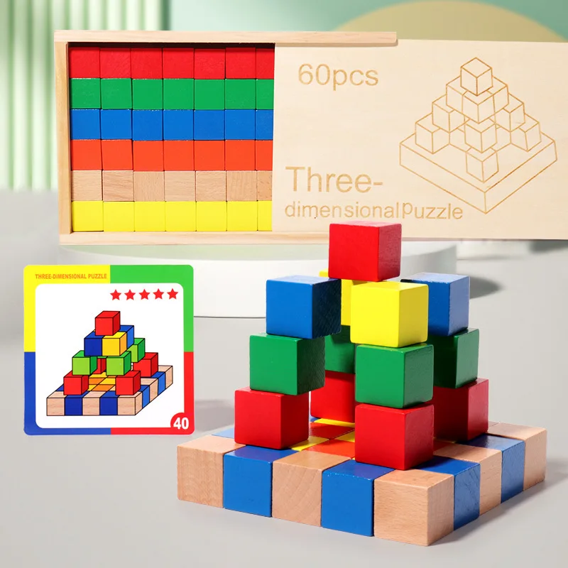 Экономичный Магнитный строительный блок с магнитными плитками и карточками для обучения детей 2024