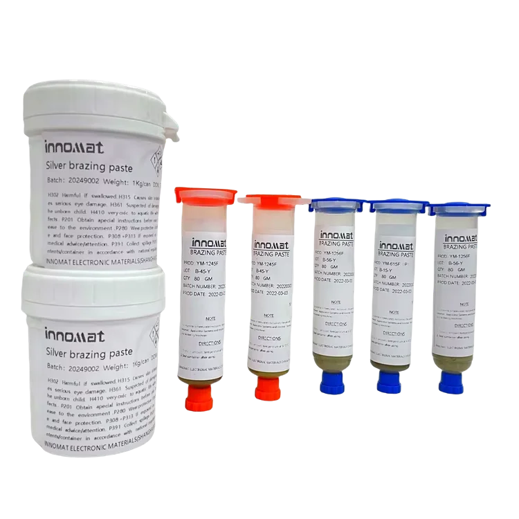 High mechanical strength Flux Solder Paste Ag50 Silver-Based Solder Paste