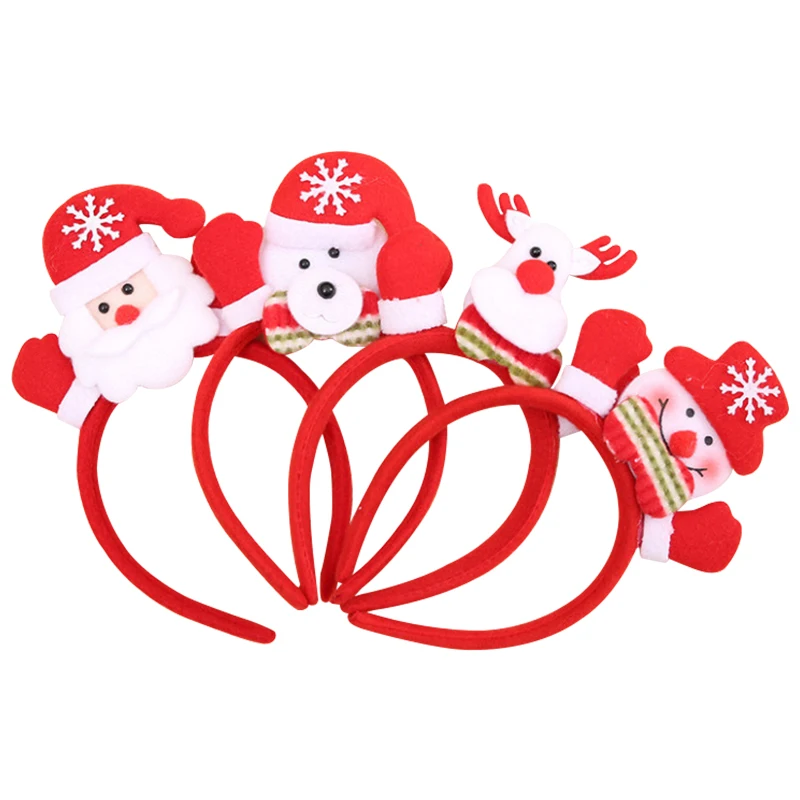 Most Popular Products Christmas Supplies Head Buckle Christmas Headband Christmas Gift With Lights
