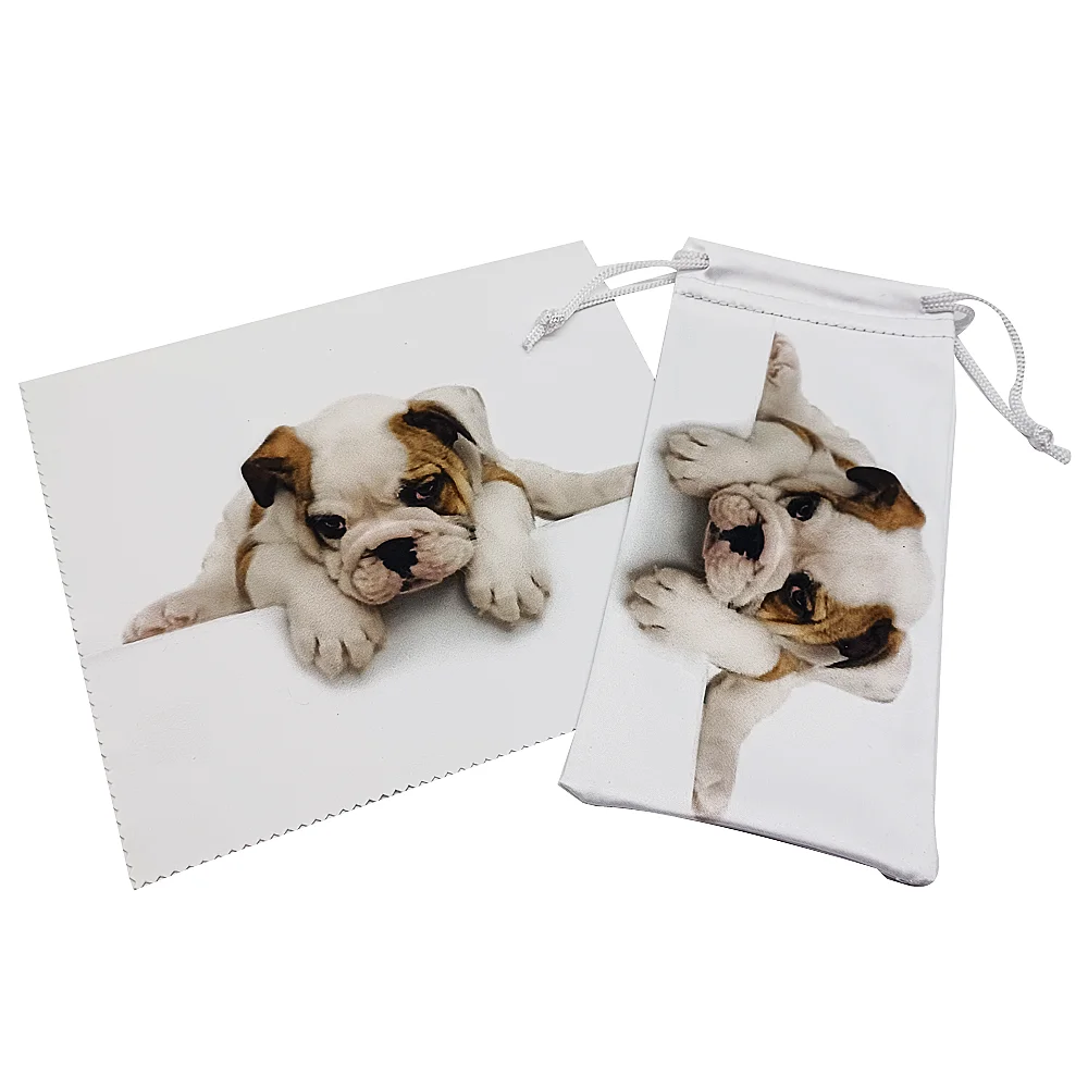 Custom Logo Printing Microfibre Microfiber Screen Sunglasses Bag Sunglass Eye Glasses Lens Wiping Cleaning Cloth For Glasses