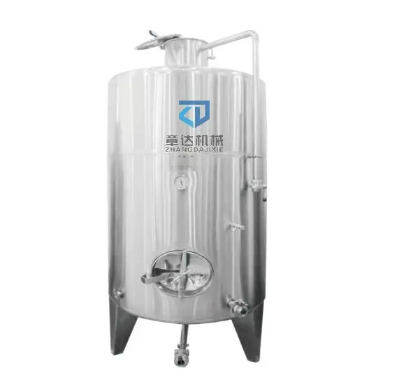 Wine storage tank Floating roof ajustable Stainless steel storage mobile lid vessel  200L 400L 500L 800L 1000L