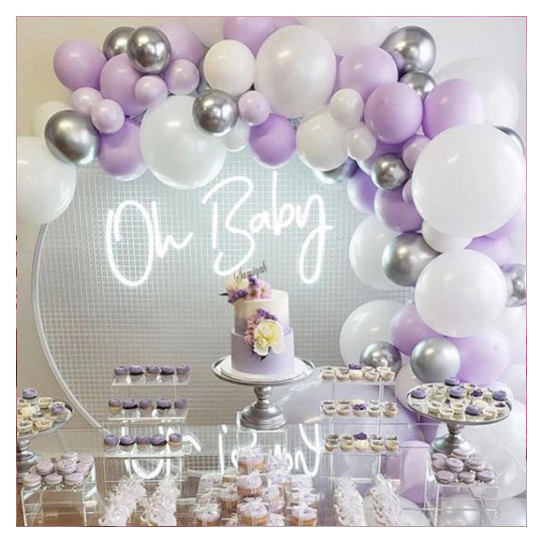 Вывеска с подсветкой букв Oh Baby неоновые вывески индивидуальные светодиодные электронные