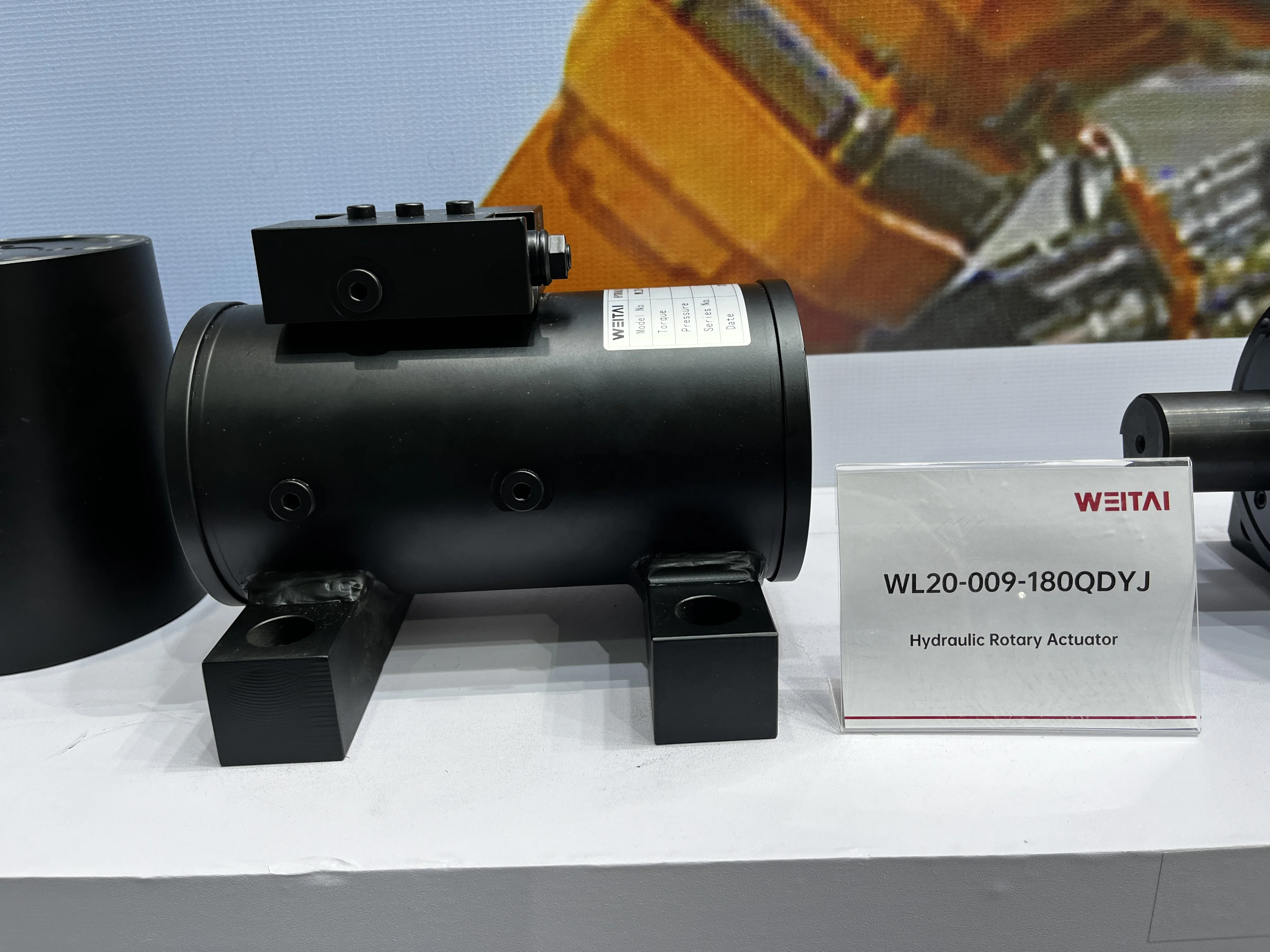 WEITAI hot selling WL20 Series Helac Moveco HKS High Pressure helac L20 helical hydraulic rotary actuator