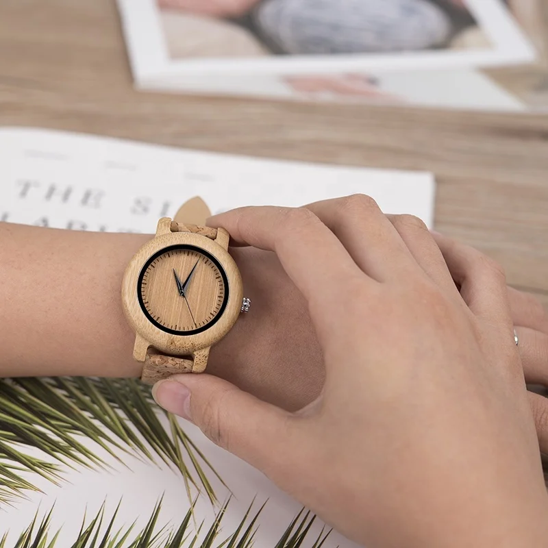 DODO DEER Simple Woman Bracelet Watches Bamboo Wood Watch MIYOTA Round Quartz Wooden High Quality 2023 Men 1 Years 12 Months 1pc