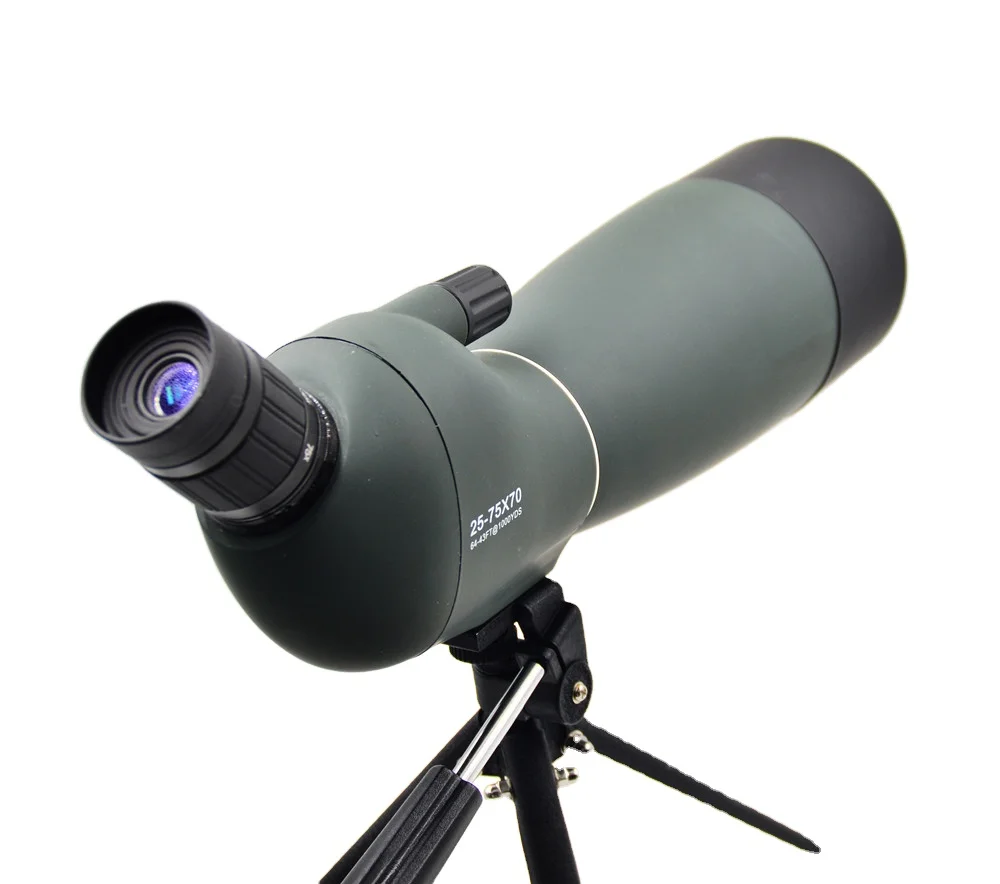 25-75x70 телескоп для наблюдения за птицами охоты с BAK4 Porro и