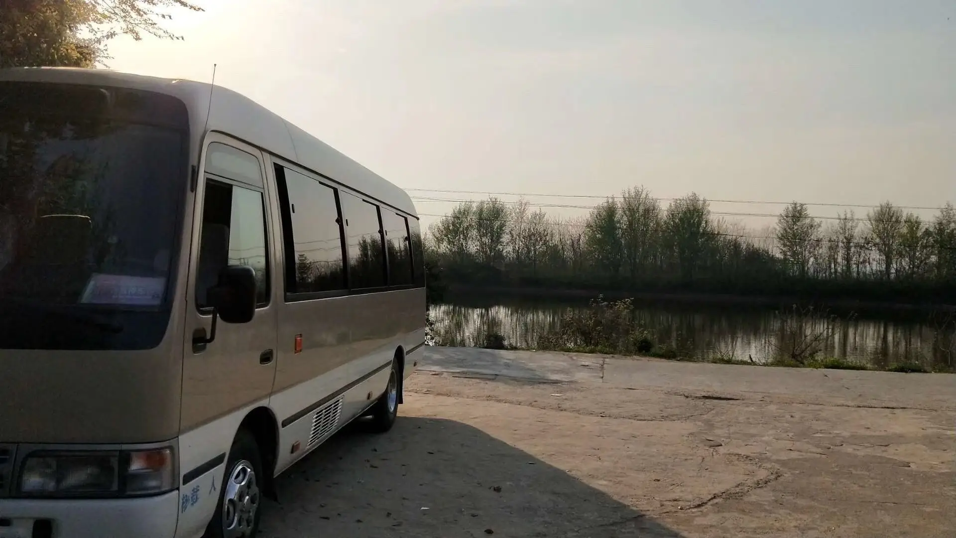 Gasoline Passenger Mini Bus Mini Bus Toyota  Coaster Bus Mini Van 30 Seaters for Sale