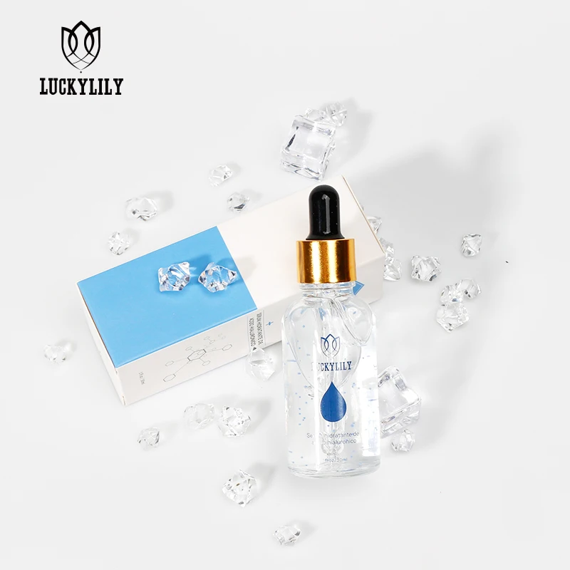 Luckylily Wholesale Essence 30mL Hyaluronic Acid Moisturizing Essence Tighten Moisturizing Skin Care Serum Skin Care Serum
