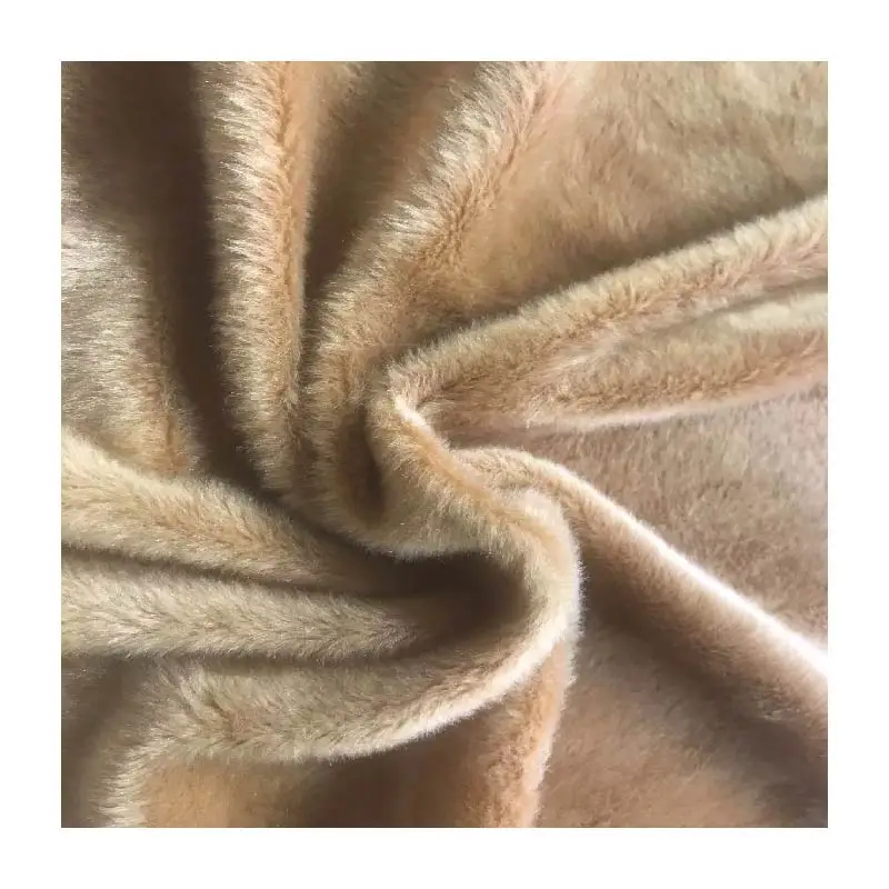 Wholesale 100% polyester 250gsm solid color toys plush fabric for toy fabric