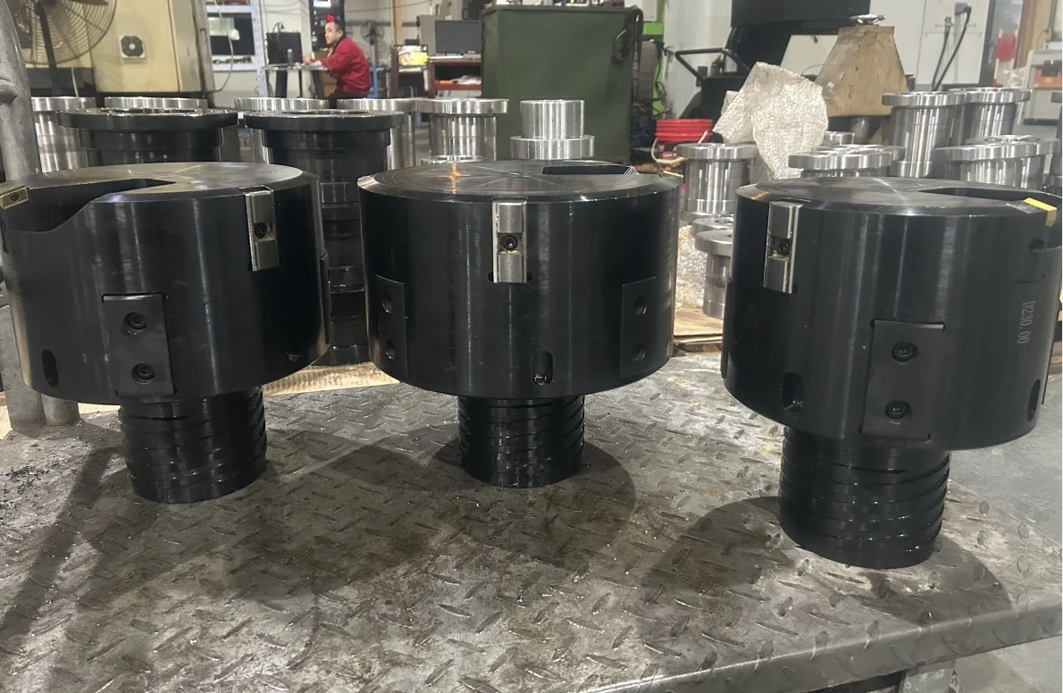 High performance D230 D290mm big deep hole metal drilling BTA counter bore head for CNC machine BTA drill head  steel tools