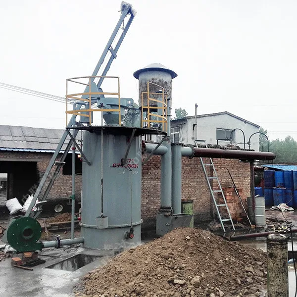 Energy Saving Coal Gas Generation Station Coal Gasifier Used For Rotary Dryer Rotary Kiln By Burning Bitumite Anthracite