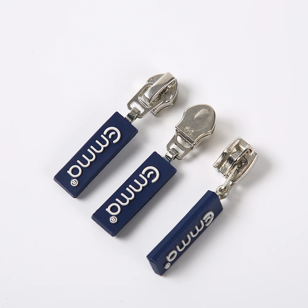 Non-locking nylon zipper puller Sliding zipper puller