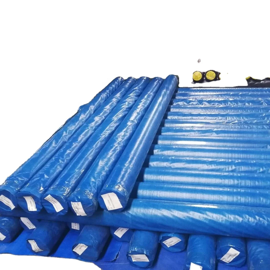 Логотип на заказ 100 галлон водонепроницаемый УФ-стойкий брезент ткань 100% ПЭ рулон 2 м *